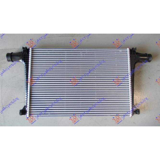 RADIATOR INTERCOOLER 3.0 TDI DIESEL (550x233) pentru PEUGEOT, PEUGEOT EXPERT 07-16, Partea frontala, Radiator Intercooler, VW, VW TOUAREG 18-