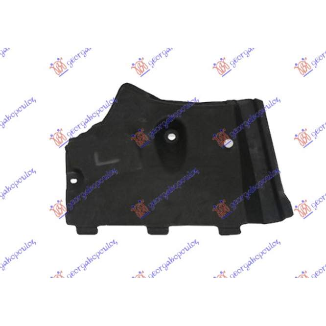 SCUT PLASTIC SUB CAROSERIE FATA STG. pentru AUDI, AUDI A6 10-14