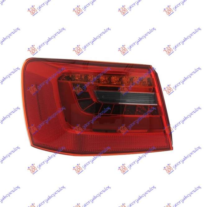 STOP EXTERIOR LED BREAK STG. pentru AUDI, AUDI A6 10-14