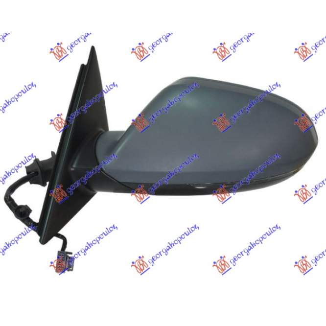 OGLINDA ELECTR. INCALZITA GRUNDUITA PLIABILA (CU SEMNAL SI LANE ASSIST) STG. pentru AUDI, AUDI A6 10-14