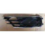 GRILA BARA FATA (EXCLUSIVE NEGRU) CU ORNAMENT CROMAT DR. pentru AUDI, AUDI A6 14-18