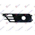GRILA BARA FATA (EXCLUSIVE NEGRU) (CU ORIF. PROIECTOR CEATA) DR. pentru AUDI, AUDI A6 14-18