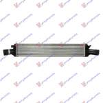 RADIATOR INTERCOOLER 2.0 TFSi BENZINA - 3.0 Tdi DIESEL (720x140x80) pentru AUDI, AUDI A6 14-18, PEUGEOT, PEUGEOT EXPERT 07-16, Partea frontala, Radiator Intercooler