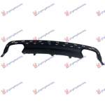 SPOILER BARA SPATE NEGRU LUCIOS (S-LINE) pentru AUDI, AUDI A6 14-18