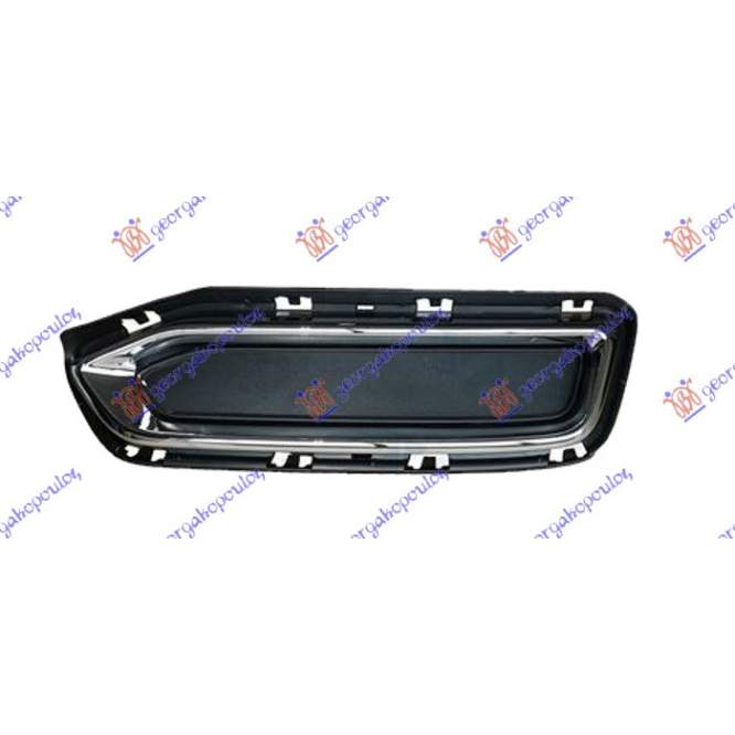 GRILA CAPAC SPOILER CU RAMA CROMATA BARA SPATE (SEDAN/BREAK) (S-LINE) STG. pentru AUDI, AUDI A6 18-