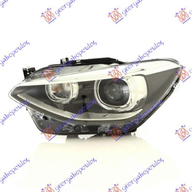 FAR BI-XENON CU LED DRL (HELLA) STG. pentru BMW, BMW SERIES 1 (F21/20) 3/5D 11-15
