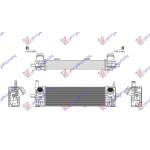 RADIATOR INTERCOOLER 2.0 DIESEL (540x170x80)  pentru PEUGEOT, PEUGEOT EXPERT 07-16, Partea frontala, Radiator Intercooler, BMW, BMW X4 (G02) 18-22