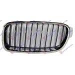 GRILA CROMATA/NEAGRA - BMW SERIES 3 (F30/F31) SDN/S.W. 12-14 pentru BMW, BMW SERIES 3 (F30/F31) SDN/S.W. 12-14