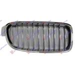 GRILA CROMATA/NEAGRA - BMW SERIES 3 (F30/F31) SDN/S.W. 12-14 pentru BMW, BMW SERIES 3 (F30/F31) SDN/S.W. 12-14