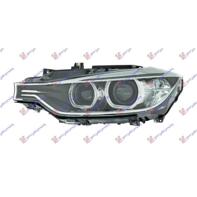 FAR XENON CU LED DRL (HELLA) pentru BMW, BMW SERIES 3 (F30/F31) SDN/S.W. 12-14
