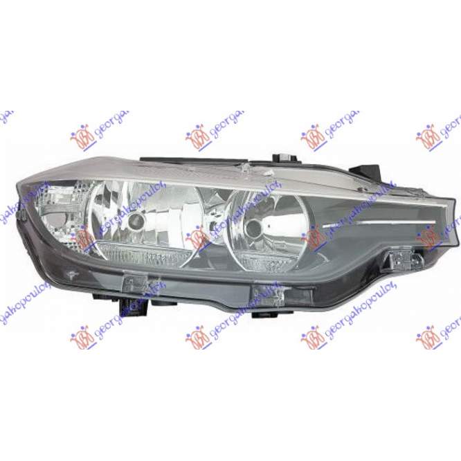 FAR ELEC. (H7/H7) CU LED DRL (CU MOT) (DEPO) DR. pentru BMW, BMW SERIES 3 (F30/F31) SDN/S.W. 14-18