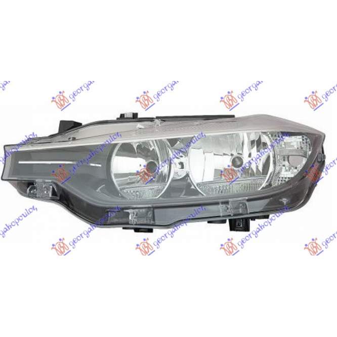 FAR ELEC. (H7/H7) CU LED DRL (CU MOT) (DEPO) STG. pentru BMW, BMW SERIES 3 (F30/F31) SDN/S.W. 14-18
