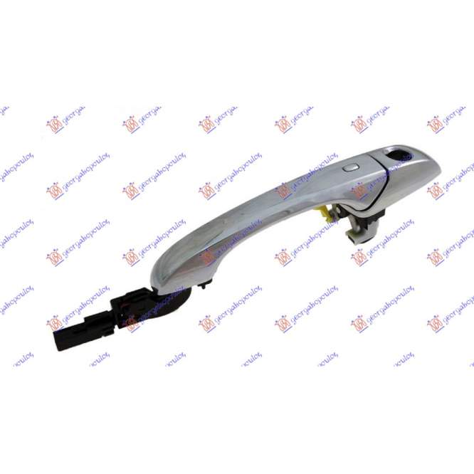 DOOR HANDLE FRONT OUTER CHROME - JEEP JEEP GRAND CHEROKEE 14-17 pentru JEEP, JEEP GRAND CHEROKEE 14-17