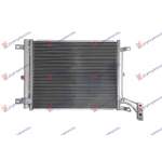 CONDENSER PETROL-DIESEL (580x450x16) - JEEP JEEP WRANGLER 18- pentru JEEP, JEEP WRANGLER 18-