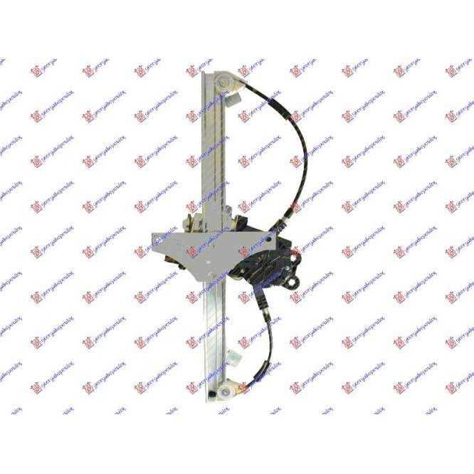 FRONT WINDOW REGULATOR ELECTRICAL 5D COMFORT (A QUALITY) - CITROEN CITROEN C3 13-16 pentru CITROEN, CITROEN C3 13-16
