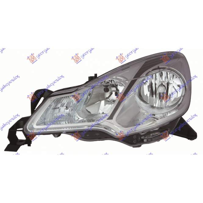 HEAD LAMP ELECTRICAL (W/MOTOR) (E) (TYC) - CITROEN CITROEN C3 13-16 pentru CITROEN, CITROEN C3 13-16
