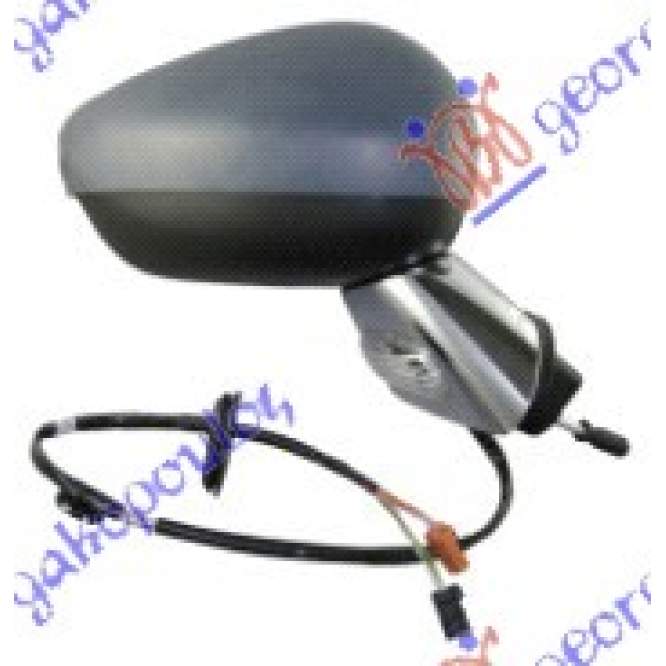 DOOR MIRROR ELECTRICAL PRIMED (W/SIDE LAMP) (W/SENSOR) (A QUALITY) (CONVEX GLASS) - CITROEN CITROEN DS3 10-14 pentru CITROEN, CITROEN DS3 10-14