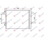 CONDENSER DIESEL (525x415x16) - TOYOTA TOYOTA PROACE/PROACE VERSO 16- pentru TOYOTA, TOYOTA PROACE/PROACE VERSO 16-