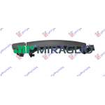 DOOR HANDLE FRONT/REAR OUTER BLACK - TOYOTA TOYOTA PROACE/PROACE VERSO 16- pentru TOYOTA, TOYOTA PROACE/PROACE VERSO 16-