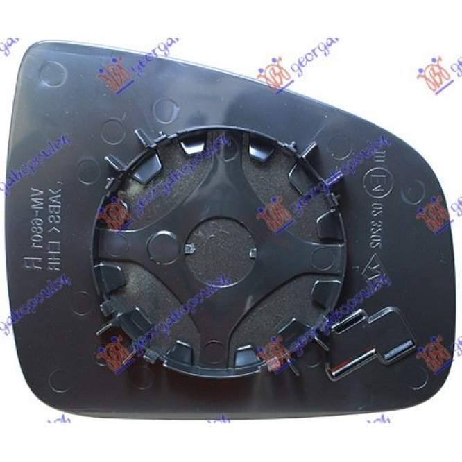 DOOR MIRROR GLASS (CONVEX GLASS) - DACIA DACIA LOGAN-MCV 12-16 pentru DACIA, DACIA LOGAN-MCV 12-16