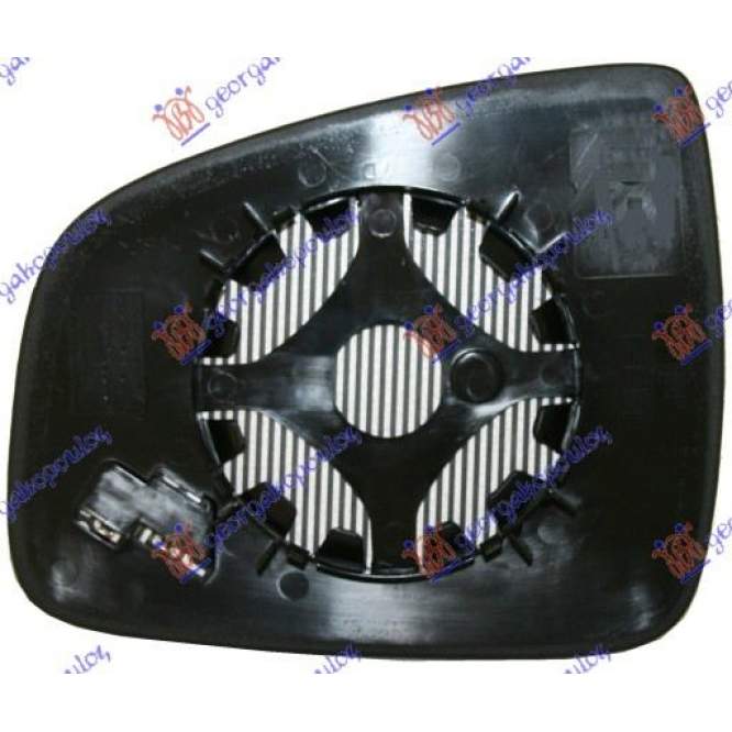 DOOR MIRROR GLASS HEATED (CONVEX GLASS) - DACIA DACIA LOGAN-MCV 12-16 pentru DACIA, DACIA LOGAN-MCV 12-16