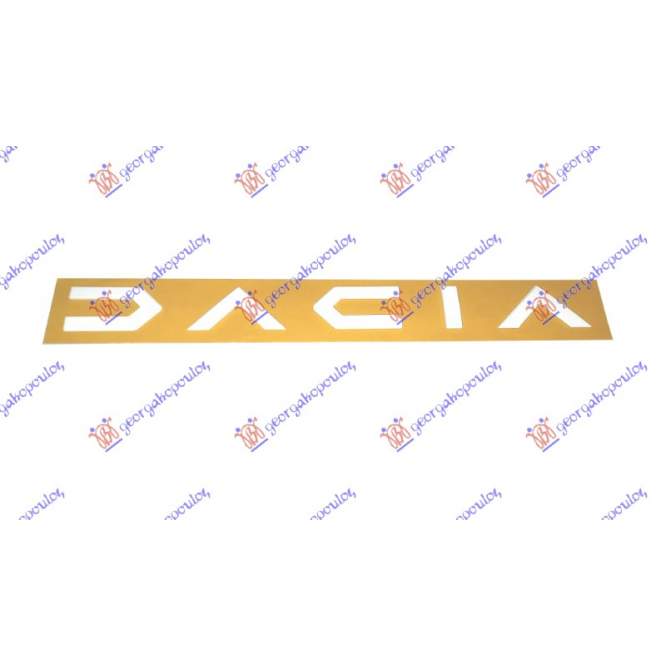 EMBLEM REAR UPGRADE (O) - DACIA DACIA LOGAN 21- pentru HYUNDAI, HYUNDAI SANTA FE 05-09, Partea frontala, Emblema, DACIA, DACIA LOGAN 21-