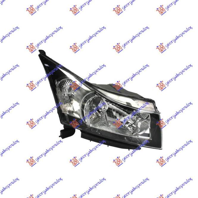 HEAD LAMP ELECTRICAL (W/MOTOR) (E) (DEPO) - DAEWOO - CHEVROLET CHEVROLET CRUZE 09-13 pentru DAEWOO - CHEVROLET, CHEVROLET CRUZE 09-13