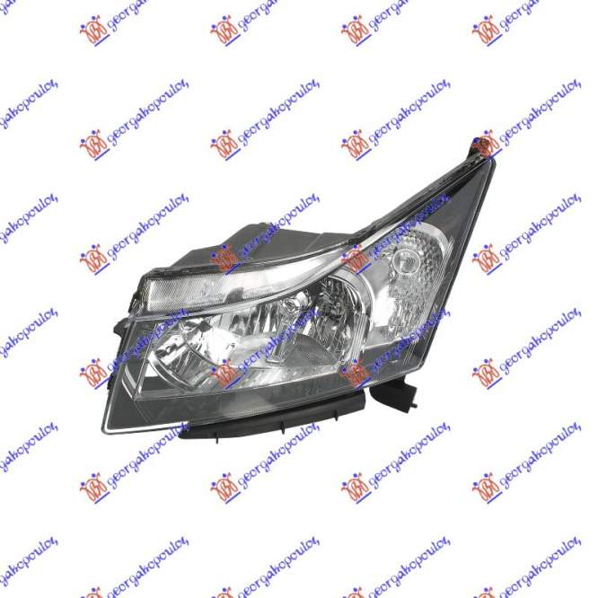 HEAD LAMP ELECTRICAL (W/MOTOR) (E) (DEPO) - DAEWOO - CHEVROLET CHEVROLET CRUZE 09-13 pentru DAEWOO - CHEVROLET, CHEVROLET CRUZE 09-13