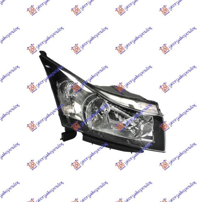 HEAD LAMP ELECTRICAL (W/MOTOR) (E) (TYC) - DAEWOO - CHEVROLET CHEVROLET CRUZE 09-13 pentru DAEWOO - CHEVROLET, CHEVROLET CRUZE 09-13
