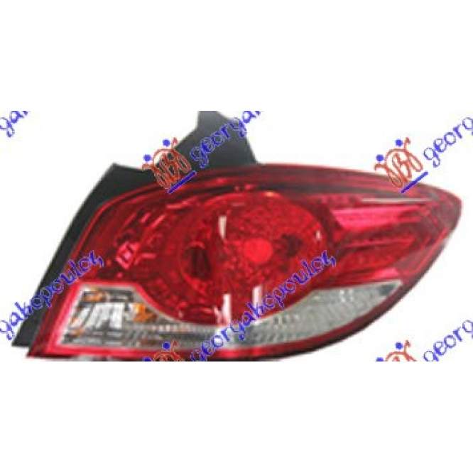 TAIL LAMP 5D (E) (DEPO) - DAEWOO - CHEVROLET CHEVROLET CRUZE 09-13 pentru DAEWOO - CHEVROLET, CHEVROLET CRUZE 09-13