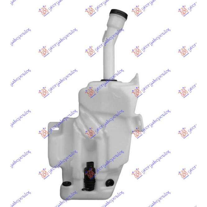 WIPER WASHER TANK (SDN) W/LAMP WASHER HOLE W/MOTOR & NECK - DAEWOO - CHEVROLET CHEVROLET CRUZE 09-13 pentru DAEWOO - CHEVROLET, CHEVROLET CRUZE 09-13