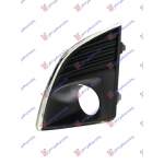 FRONT BUMPER GRILLE (W/ FOG LAMP HOLE) - DAEWOO - CHEVROLET CHEVROLET CRUZE 13- pentru DAEWOO - CHEVROLET, CHEVROLET CRUZE 13-