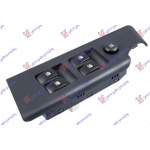 DOOR SWITCH FRONT (Quatern) (11pin) - DAEWOO - CHEVROLET CHEVROLET AVEO SEDAN 07-12 pentru DAEWOO - CHEVROLET, CHEVROLET AVEO SEDAN 07-12, PEUGEOT, PEUGEOT EXPERT 07-16, Interior, Comutatoare