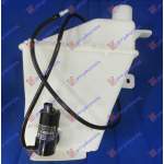 WIPER WASHER TANK WITH MOTOR - DAEWOO - CHEVROLET CHEVROLET AVEO SEDAN 07-12 pentru DAEWOO - CHEVROLET, CHEVROLET AVEO SEDAN 07-12, JEEP, JEEP COMMANDER 06-10, Partea frontala, Vas spalator
