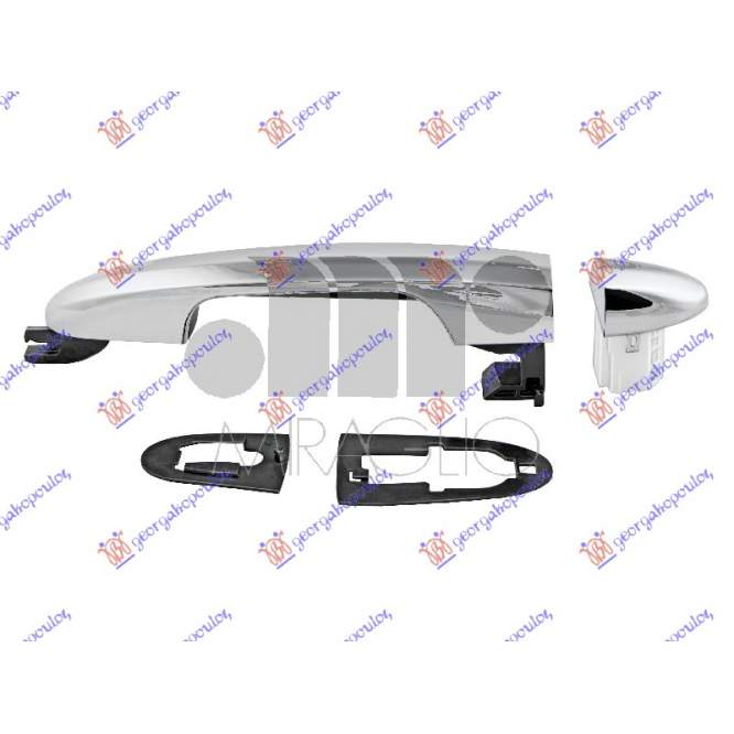 DOOR HANDLE FRONT/REAR OUTER CHROME - FIAT FIAT 500 L 12-17 pentru FIAT, FIAT 500 L 12-17