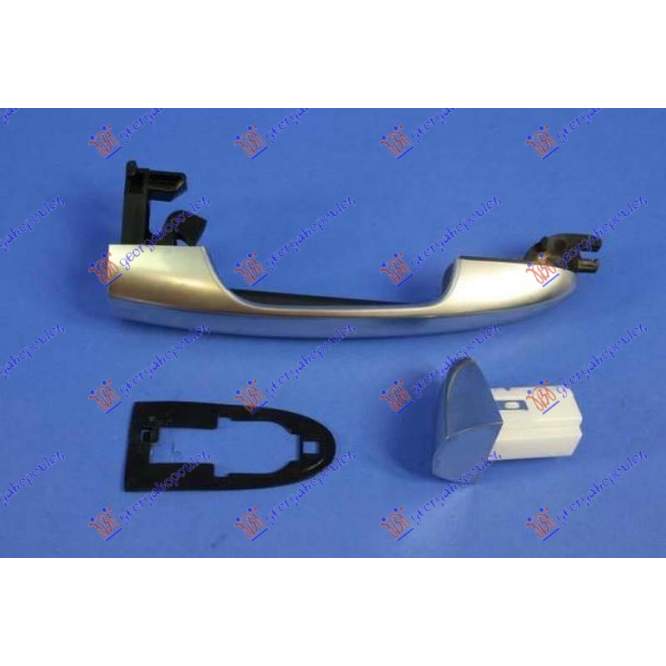 DOOR HANDLE REAR OUTER SILVER - FIAT FIAT 500 L 12-17 pentru FIAT, FIAT 500 L 12-17