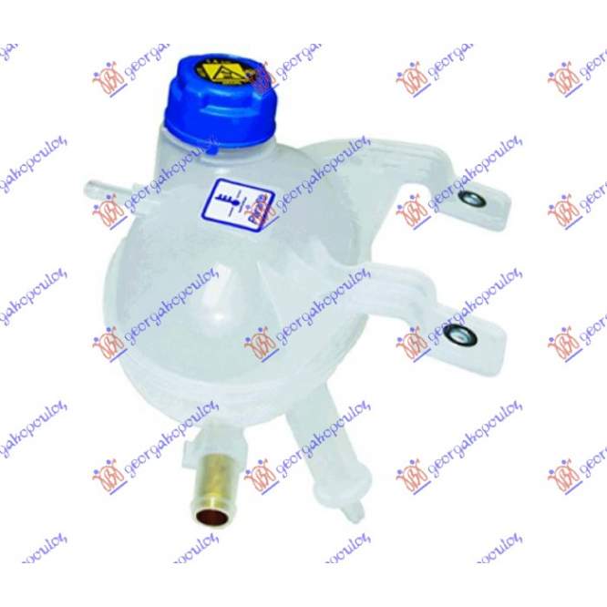 AUXILIARY TANK (W/CAP) 1.3/1.4 PETROL-1.6 DIESEL - FIAT FIAT 500 L 12-17 pentru FIAT, FIAT 500 L 12-17, RENAULT, RENAULT 18, Partea frontala, Vas expansiune