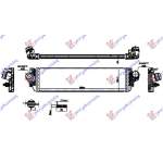 RADIATOR INTERCOOLER 1.0-1.5 EcoBoost BNZ. (700x190x30)  pentru PEUGEOT, PEUGEOT EXPERT 07-16, Partea frontala, Radiator Intercooler, FORD, FORD FOCUS 18-22