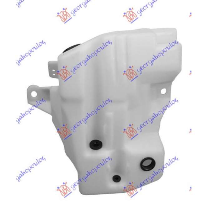 VAS SPALATOR CU ORIFICII  2 MOTOARE SI ORIFICII SENZORI - FORD KUGA 13-16 pentru FORD, FORD KUGA 13-16, JEEP, JEEP COMMANDER 06-10, Partea frontala, Vas spalator