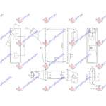  RAD.  INTERCOOLER  1.6-2.2  i-DTEC  DIESEL  (150x255x62)      pentru HONDA, HONDA CR-V 13-15, PEUGEOT, PEUGEOT EXPERT 07-16, Partea frontala, Radiator Intercooler