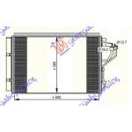  RADIATOR  AC  1.4-1.6i  BNZ  (555x385x16)    pentru HYUNDAI, HYUNDAI i30 5D 12-14