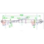  AMORTIZOR  HAION  (504L-355N)  pentru HYUNDAI, HYUNDAI i30 5D 12-14