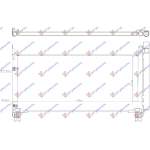 CONDENSER 3.5 (450H) PETROL/HYBRID (695x315) (KOYO) - LEXUS LEXUS RX 15-20 pentru LEXUS, LEXUS RX 15-20