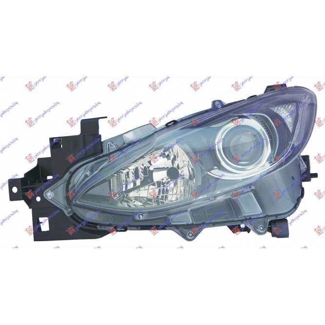 HEAD LAMP ELEC. (E) W/MOTOR (DEPO) - MAZDA MAZDA 3 SDN-H/B (BM) 13-16 pentru MAZDA, MAZDA 3 SDN-H/B (BM) 13-16