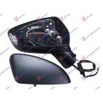 DOOR MIRROR ELEC.HEAT.FOLD.PRM. (W/LAMP) (A QUALITY)  (CONVEX GLASS) - MAZDA MAZDA 3 SDN-H/B (BM) 13-16 pentru MAZDA, MAZDA 3 SDN-H/B (BM) 13-16