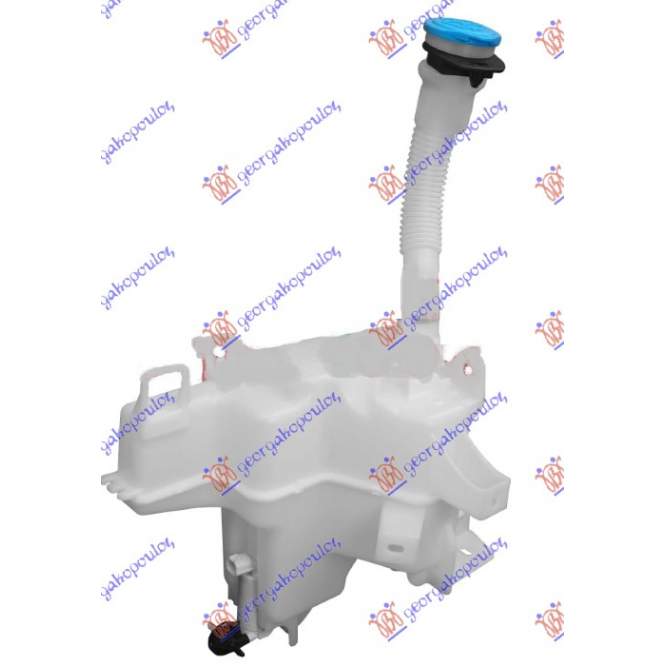  VAS  SPALATOR    CU  TEAVA,  CAPAC  SI  POMPA  pentru JEEP, JEEP COMMANDER 06-10, Partea frontala, Vas spalator, MAZDA, MAZDA 3 H/B 19-