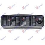 DOOR/MIRROR SWITCH FRONT (Black)(Quatern)(3pin)                                                                          - MERCEDES MERCEDES GL (X164) 06-12 pentru MERCEDES, MERCEDES GL (X164) 06-12, PEUGEOT, PEUGEOT EXPERT 07-16, Interior, Comutatoare