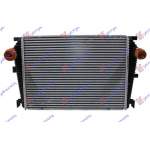 RADIATOR INTERCOOLER 1.6 CDI DIESEL (600x430) - MERCEDES MERCEDES C CLASS (W205) SDN/S.W. 14-18 pentru PEUGEOT, PEUGEOT EXPERT 07-16, Partea frontala, Radiator Intercooler, MERCEDES, MERCEDES C CLASS (W205) SDN/S.W. 14-18