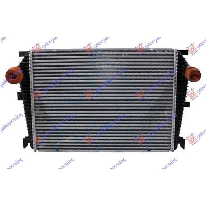 RADIATOR INTERCOOLER 1.6 CDI DIESEL (600x430) - MERCEDES MERCEDES C CLASS (W205) SDN/S.W. 14-18 pentru PEUGEOT, PEUGEOT EXPERT 07-16, Partea frontala, Radiator Intercooler, MERCEDES, MERCEDES C CLASS (W205) SDN/S.W. 14-18