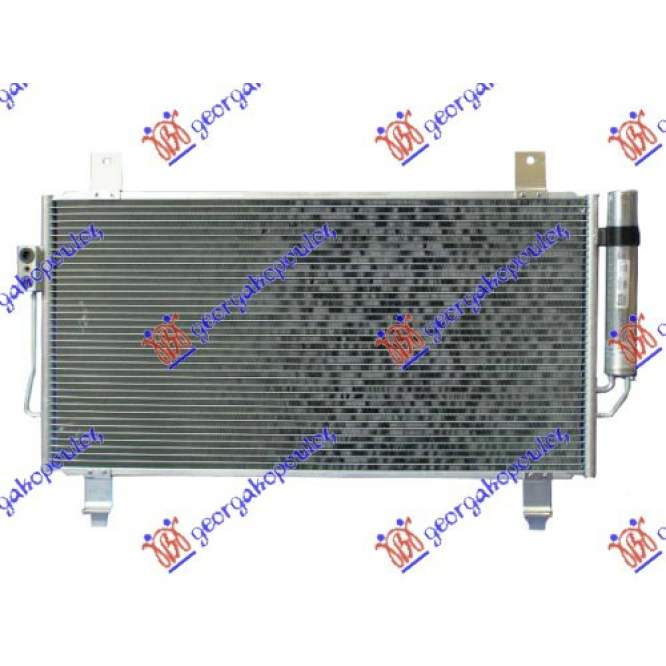 CONDENSER PETROL-DIESEL (670x340x16) - MITSUBISHI MITSUBISHI OUTLANDER 16-20 pentru MITSUBISHI, MITSUBISHI OUTLANDER 16-20